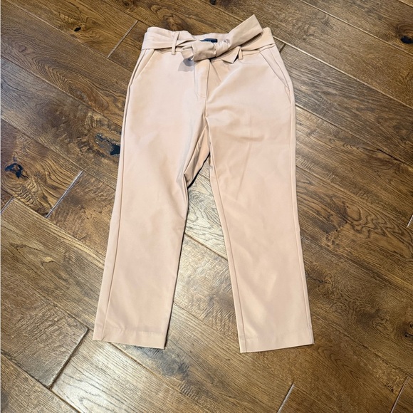 JL Atelier Tan Women's Capri Dress Pants - Picture 1 of 3